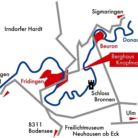 Berghaus Knopfmacher Fridingen an der Donau
